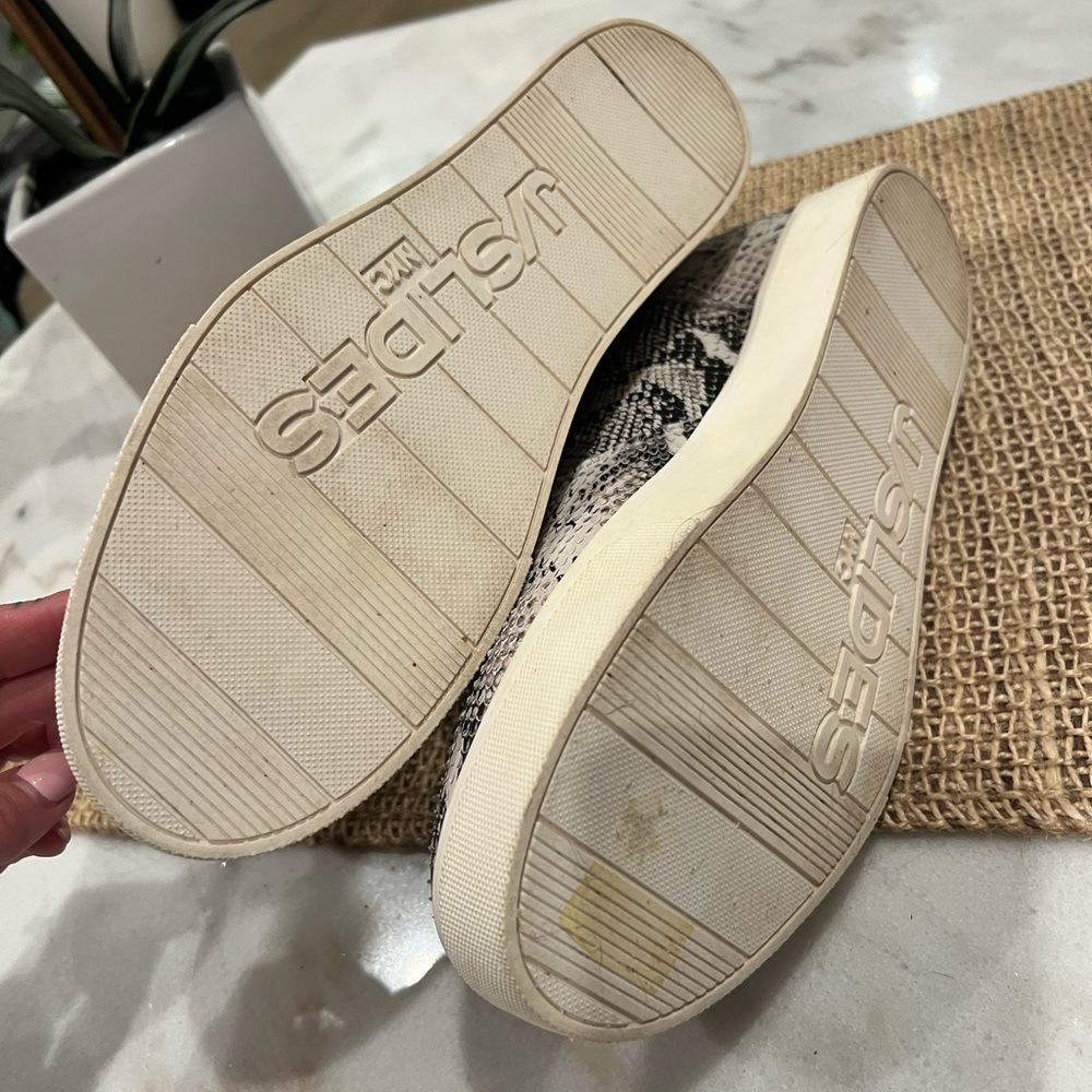 J Slides Python Platform Double Zipper Sneakers - Picture 5 of 9